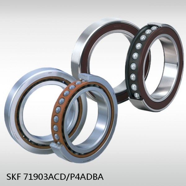 71903ACD/P4ADBA SKF Super Precision,Super Precision Bearings,Super Precision Angular Contact,71900 Series,25 Degree Contact Angle