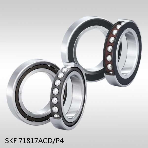 71817ACD/P4 SKF Super Precision,Super Precision Bearings,Super Precision Angular Contact,71800 Series,25 Degree Contact Angle