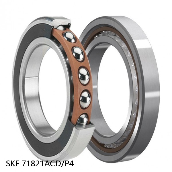 71821ACD/P4 SKF Super Precision,Super Precision Bearings,Super Precision Angular Contact,71800 Series,25 Degree Contact Angle