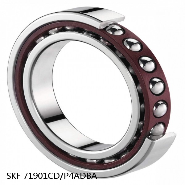 71901CD/P4ADBA SKF Super Precision,Super Precision Bearings,Super Precision Angular Contact,71900 Series,15 Degree Contact Angle